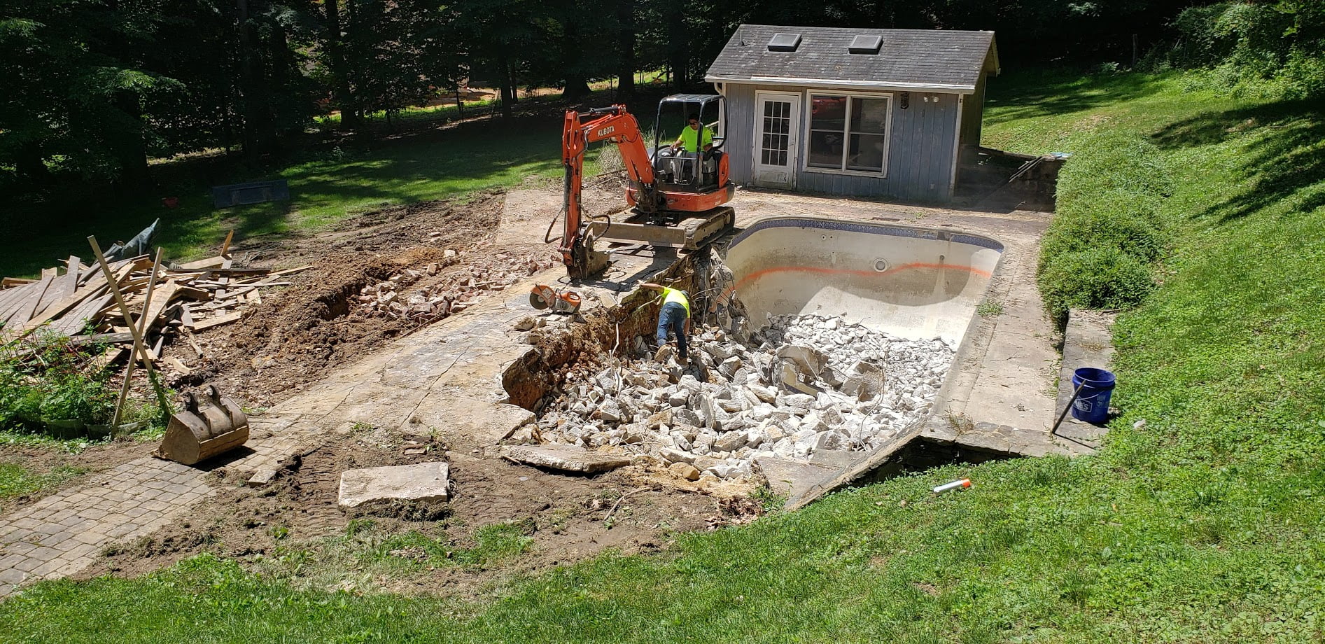 towson pool removal 2
