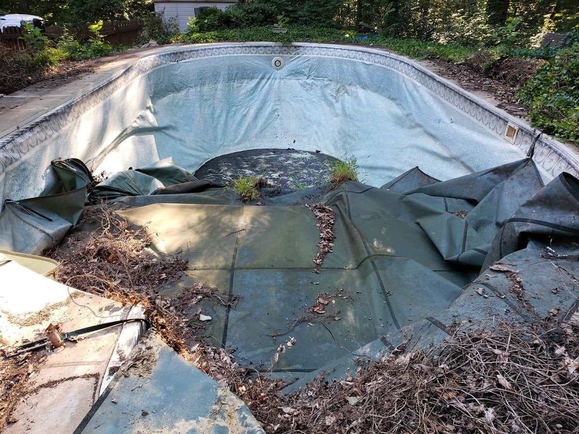 Centreville pool removal