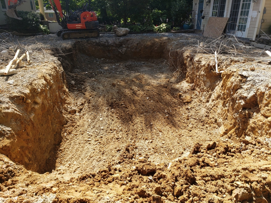 Gunite Full Abatement Remove a Pool