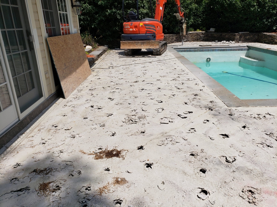 Gunite Full Abatement Remove a Pool